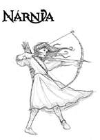 coloriage narnia anna